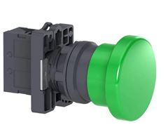 BOTAO 22MM PLASTICO SOCO A IMPULSAO VD