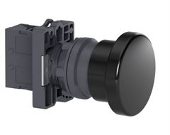 BOTAO 22MM PLASTICO SOCO A IMPULSAO PT