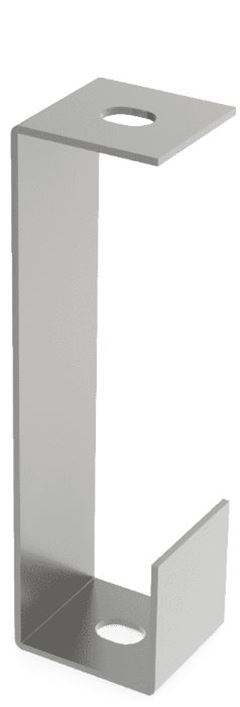 SUPORTE LONGO PERFILADO 38X38