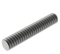 VARAO ROSCADO ZINCO 1/4 3M