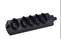 TOMADA EM BARRA 5 X 2P+T 10A PR