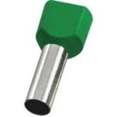 TERMINAL TUBULAR DUPLO 6,0MM VD 20