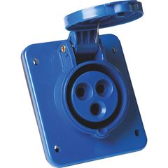 TOMADA MONO INDUSTRIAL 2P+T 20A AZ