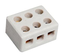 CONECTOR DE PORCELANA 10MM 3 POLOS