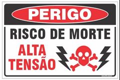 PLAQUETA DE SINALIZACAO C:34CM X A:47CM