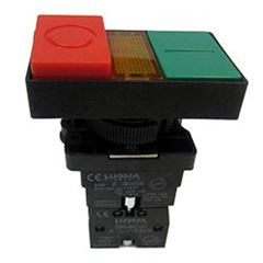 BOTAO DE COMANDO DUPLO C/ SIN 220VAC