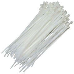 ABRACADEIRA NYLON 3,6X300MM BR 100 UND