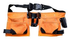 CINTO BOLSA EM COURO C/12 DIV