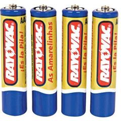 PILHA PALITO AAA PCT C/4 AMARELINHA