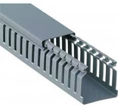 CANALETA LARG 80X80 ALT CINZA