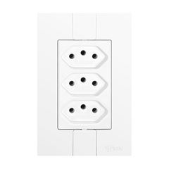 PLUZIE CONJ TOM 3 10A BRANCO