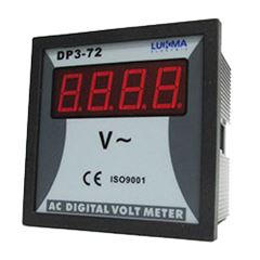 VOLTIMETRO DIGITAL 72X72 100-220VAC