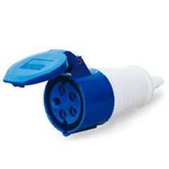 ACOPLAMENTO 3P+N+T 16A AZ 9H IP44