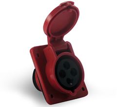 TOMADA INDUS. EMB 3P+T+N 32A VM 6H IP44