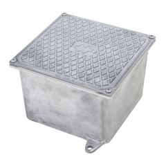 CAIXA DE PASSAGEM METAL 20CMX20CM