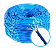 CABO INTERNET CAT6 1M AZUL