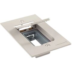 TAMPA P/ PISO 4X2 CINZA 1MODULO