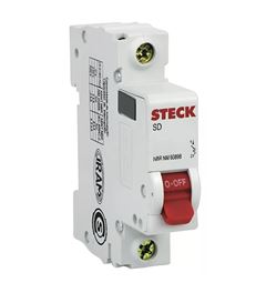 DISJUNTOR MONOFASICO 63A CURVA C 6KA