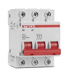 DISJUNTOR TRIFASICO 63A CURVA C 6KA