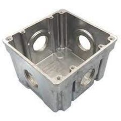 CAIXA DE PISO 4X4 3/4 METALICA ALTA