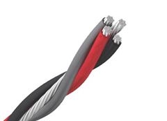 CABO ALUMINIO QUADRUPLEX 1KV 50MM