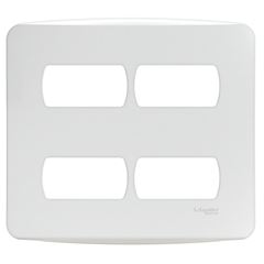 MILUZ PLACA 4X4 4 POSTO BRANCO
