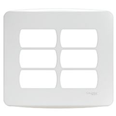 MILUZ PLACA 4X4 6 POSTO BRANCO