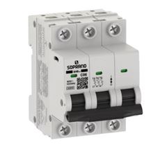 DISJUNTOR TRIFASICO 10A CURVA C 3KA