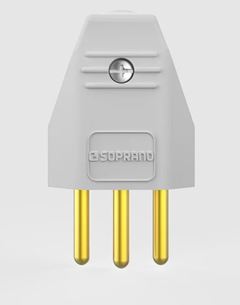 PLUGUE 2P + T 20A MACHO BR