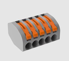 CONECTOR DE EMENDA 5 POLOS 4MM