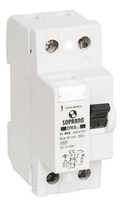 DISJUNTOR DR 2P 30MA 25A 3KA
