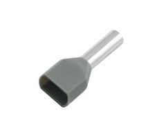 TERMINAL TUBULAR DUPLO 4,0MM CZ 100 UND