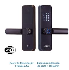 FECHADURA DIGITAL WIFI 22X160