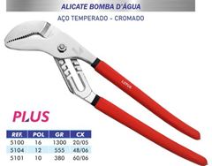 ALICATE BOMBA D AGUA 16 CROM PLUS 20/5