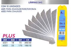 LAMINAS SK4 C/10 25MM