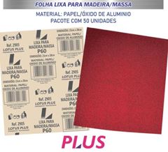 FOLHA LIXA P/MADEIRA 23X28 P80 UND