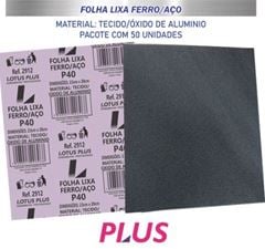 FOLHA LIXA FERRO ACO 23X28 P40 UND