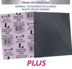 FOLHA LIXA FERRO ACO 23X28 P120 UND