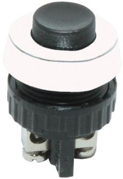 BOTAO PLASTICO PRETO ON/OFF 