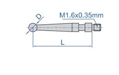 PONTA RELÓGIO APALPADOR METAL DURO