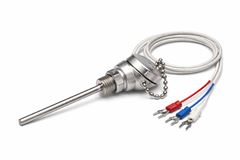 TERMOPAR PT-100 3 FIOS 6X130MM 1/4 NPT