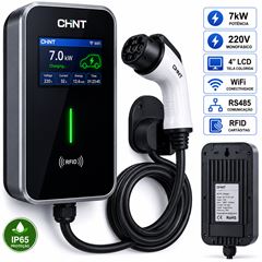 CARREGADOR VEICULAR 220V 7KW WIFI
