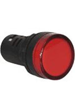SINALIZADOR 22MM PLASTICO 110V AC/DC VM
