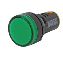 SINALIZADOR 22MM PLASTICO 220VCA VD