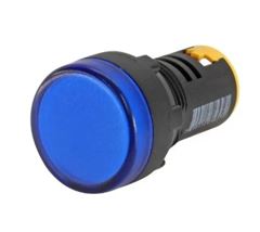 SINALIZADOR 22MM PLASTICO 220VCA AZ