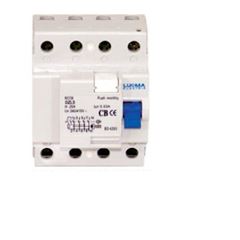 DISJUNTOR DR 4P 300MA 125A 3KA
