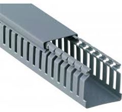 CANALETA  LARG 25X25 ALT CINZA 