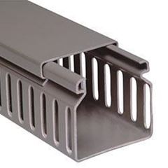CANALETA LARG 50X50 ALT CINZA