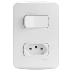 MILUZ CONJ INT 1 S + 1 TOM 10A BRANCO