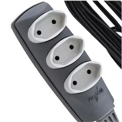 EXTENSAO 3M 3 X 2P 10A